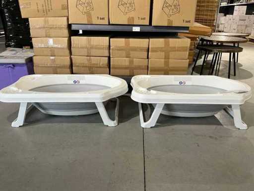 Bain pliable Keeeper pour bébé (2x)