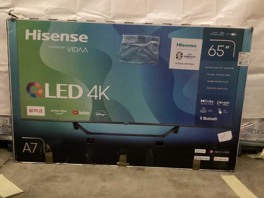 Hisense - Qled - 65 inch - Televisie