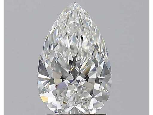 Pearshape - 1.53 Cts. - Labgrown Diamond