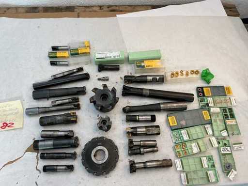 Walter assortment WSP end mills/cutter heads incl. WSP