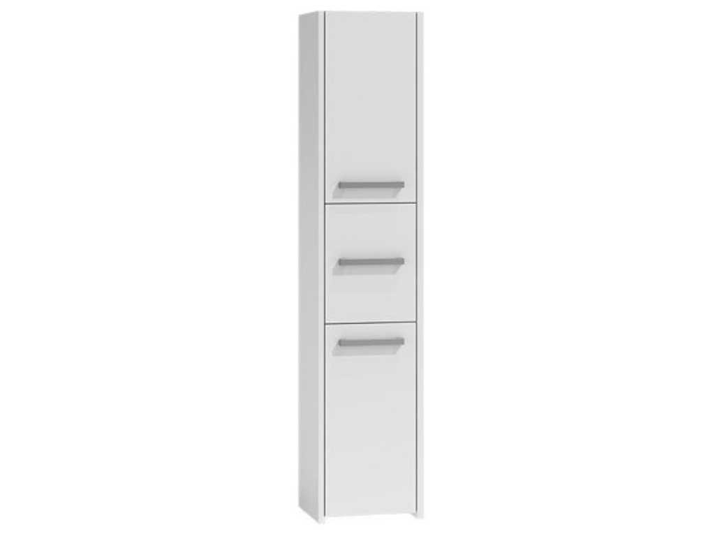 Column cabinet white