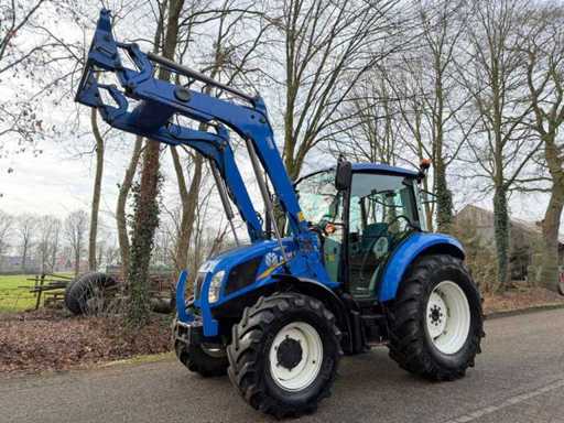Tracteur agricole New Holland T4.75 Powerstar à quatre roues motrices 2014