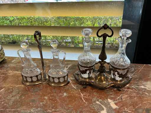 Olie-en azijnstel (2x)