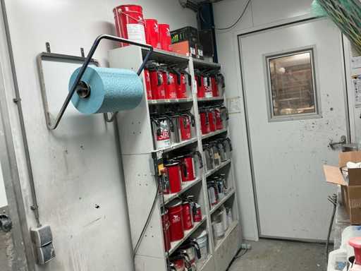 Verf menginstallatie