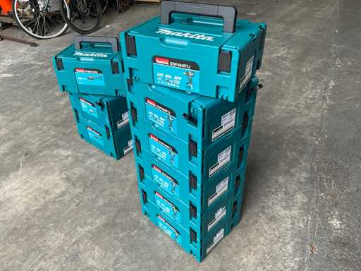 Makita - Boîte de boîtier de stockage Mbox-2 - Boîte à outils (6x)