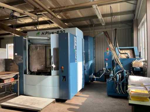 MATSUURA H.Plus 630 CNC poziome centrum obróbki czteroosiowe