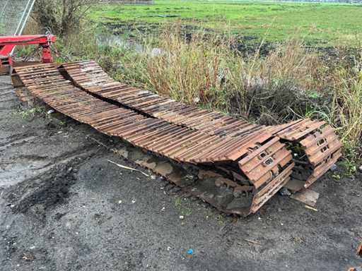 Volvo Rupsketting met platen voor graafmachine