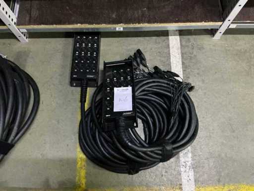 Van Oostvoorn SBE16 Stagesnake XLR (2x)