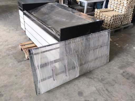 Verwarmde displayteller