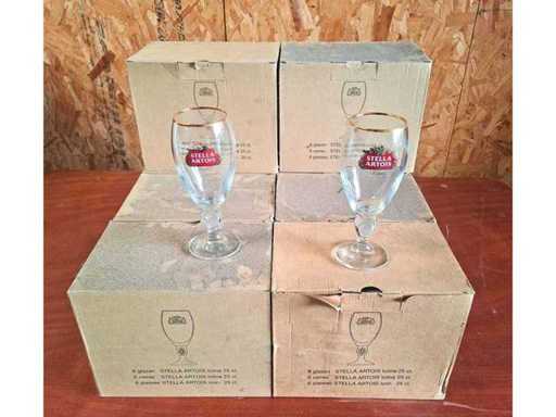 bierglazen stella artois (48x)