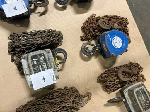 Treuil à chaîne manuel (2x)