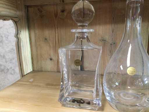 Decanter di cristallo