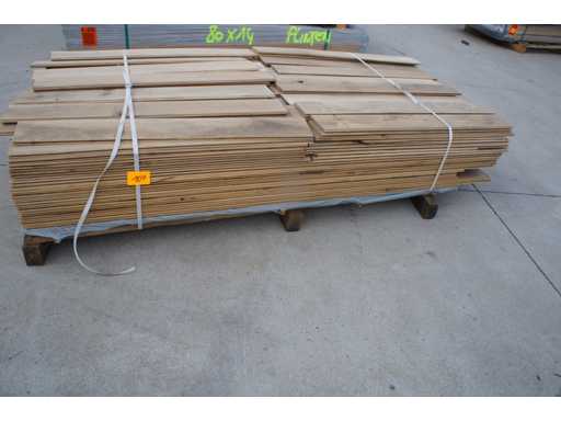 41,50 m² Rafturi din stejar 14mm