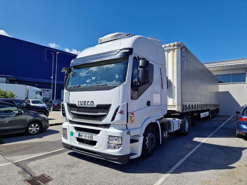 2013 - IVECO - Stralis 460 EEV - Samochód ciężarowy z przyczepą 