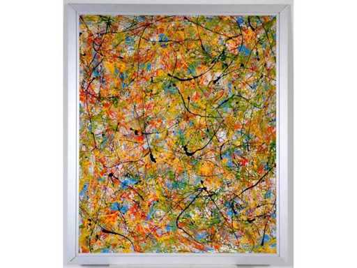Sala - acryl op paneel - 110x95 cm - 1987