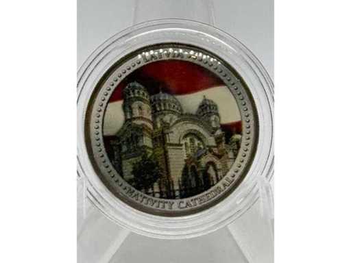 Colorato 2 Euro – Cattedrale della Natività – Lettonia