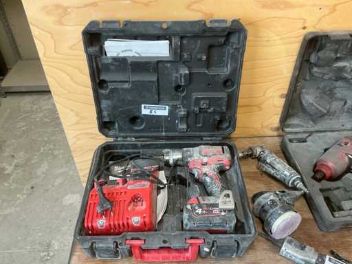 Trapano Milwaukee M18 BLDD (2x)