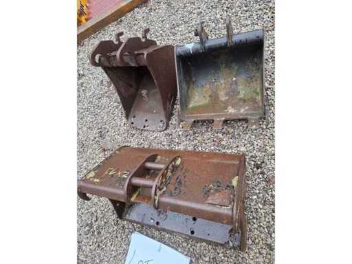 Set aus 3 Eimern – 30 45 60