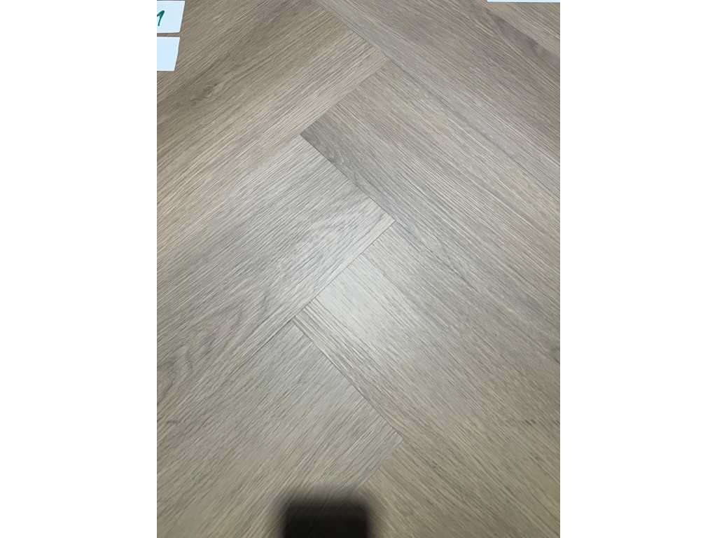 70,20m² Rigid Pvc - click Herringbone floor - 5mm