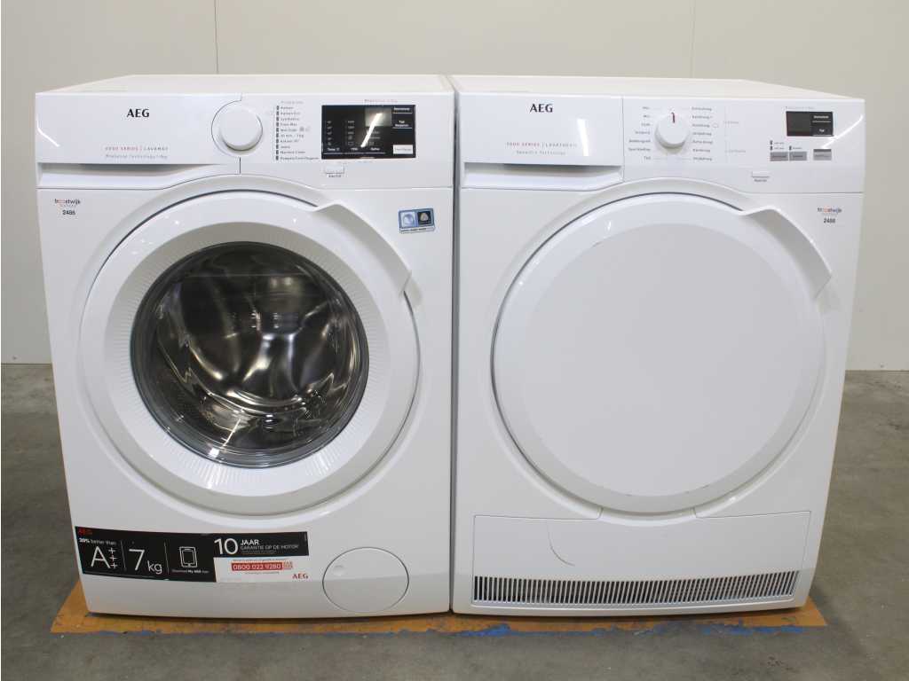 Série AEG 6000 | Machines à laver Lavamat ProSense Technology et AEG série 7000 | Lavatherm SensiDry Technology Sèche-linge
