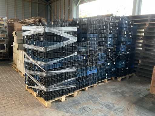 Kunststof champignon kratten (500x)