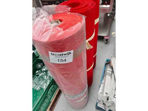 Materiale decorativo: rosso tappeto