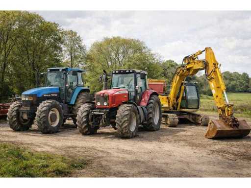Sale of agricultural and public works equipment – Tractors, harvesters, seeders, spreaders and miscellaneous equipment