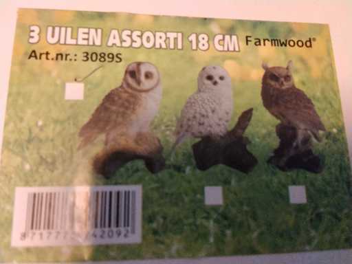 Bufni?e realiste pe stânc?. (7x)