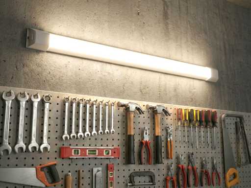 40W 3-farbige CCT LED-Batten-Lampe (20x)