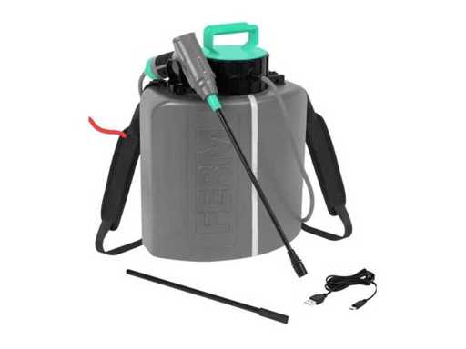 Ferm - Pulvérisateur de sac à dos sans fil