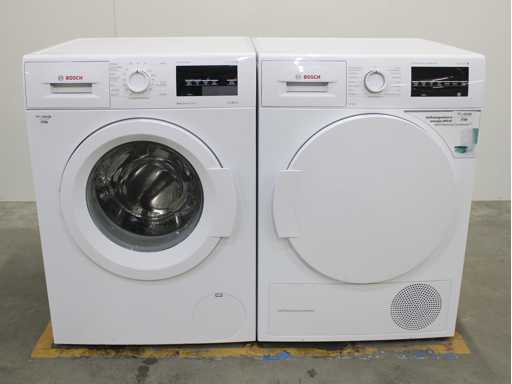 Serie Bosch|6 lavatrice VarioPerfect EcoSilence Drive & Serie Bosch|6 asciugatrice a condensatore autopuliente