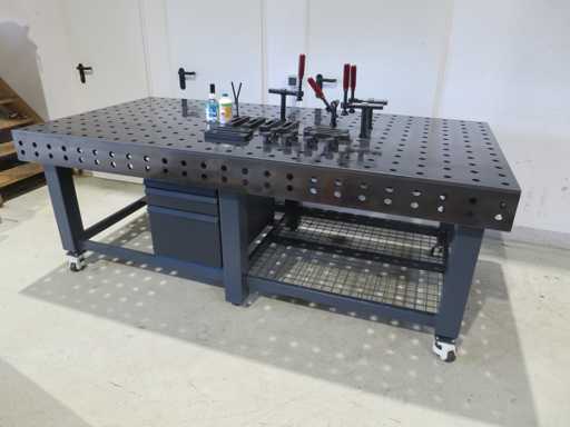 WMT P-2400 x 1200+ Welding Table / Perforated Table