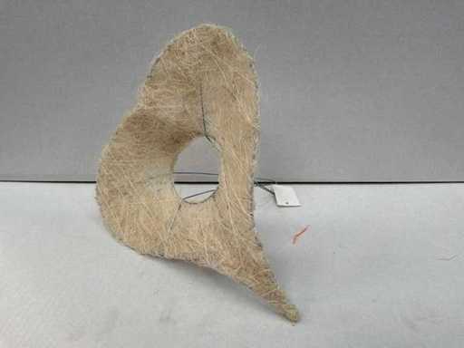 Suport pentru buchet Heart Deluxe 25cm (2400x)