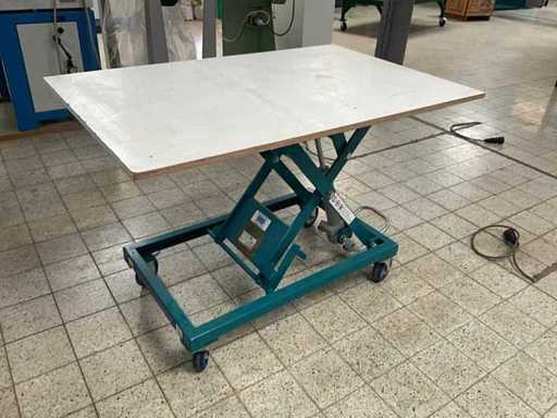 Ban de lucru/masă mobilă reglabilă R. Beck