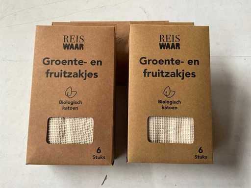 Fair Trade groente- fruitzakjes 6 stuks (562x)