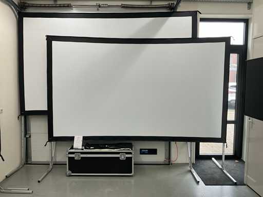 Celexon 305x172 cm Leinwand (2x)
