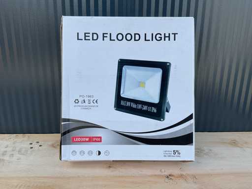 2025 Bec LED LED PO-1963 de 30 wați ip66