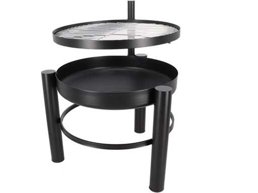 Esschert Design - FF537 - Bol pentru foc cu grătar L