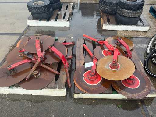 Tronçonnage des socs - Préparation du sol (11x)