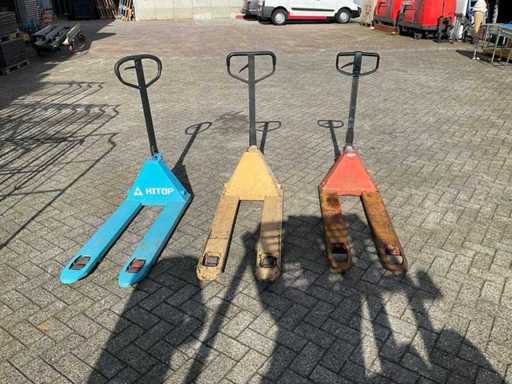 Handhydraulischer Palettenwagen (3x)