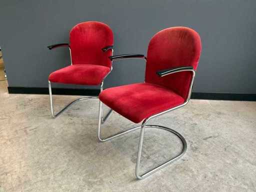 Gispen Dutch originals Stoel (2x)