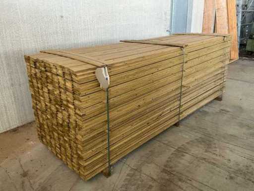 Holzregal – Garten-Holz – Böden 4500 mm (36x)