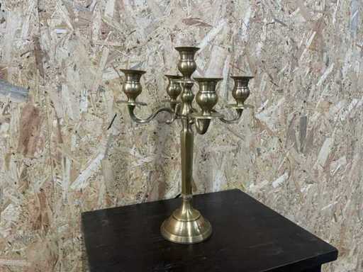 Fennando collection Kandelaar 5-arm goudkleuring