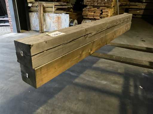 Douglas Garden mit Masthobel – 300x20x20 cm (2x)