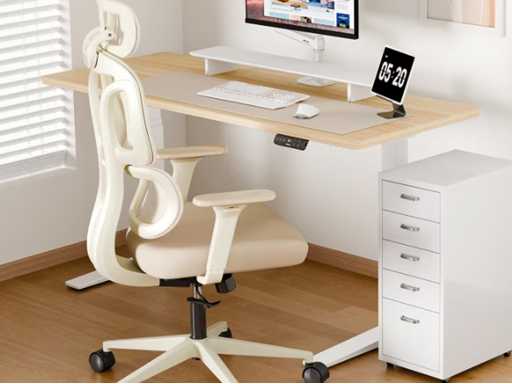 Kleurrijke ergonomische stoel met Cloud Comfort kussen