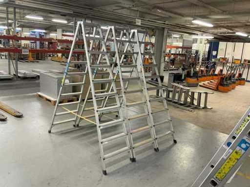 Échelles de poste ZARGES Z600 (2013) (3 fois)