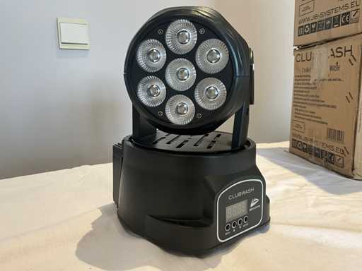 Cap mobil cu LED JBSYSTEMS Clubwash (2x)