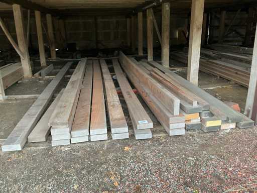 Deski drewniane Afzelia ok. (28x)