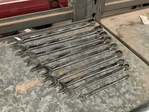 Snap-on Różne klucze otwarte (9x)