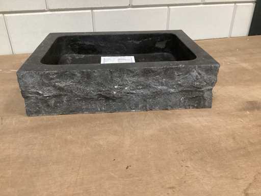 Differnz sink 40x30 cm, natural stone, natural stone